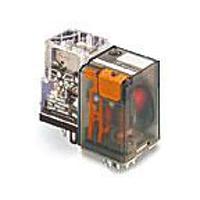 AMP Connectors - TE Connectivity MT331220 ມູລຕິໂມດ 3PDT 10A 220VDC PWR MULTIMODE RELAY