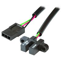 Honeywell SR16C-J5 ບອດຕິດຕັ້ງ Hall Effect / ອຸປະກອນຈັບສະຕິກແມ່ຍູ່ .4 Vdc, ອອກສິ້ນທາງ Sink Molex 3-Pin Connector