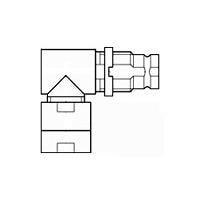 AMP Connectors - TE Connectivity 1393682-8 ຕູ້ຕໍ່ສັນຍານ RF / ຕູ້ຕໍ່ສັນຍານ Coaxial C42334A 78A 10=GEHAEUSEKUPPLE