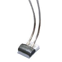 Innovative Sensor Technology P0K1.232.3K.B.010.M.U ເຊນເຊີອຸນຫະພູມ 100 ໂອມ, -200 C ຫາ +300 C, 2.3 x 2.0 ມມ, IEC 60751 F0.3, ສາຍສອງສາຍກັບ 10 ມມ, ພື້ນຫຼັງເປັນແມດຕາລິດ