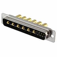 NorComp 680S13W6103L401 ຕົວເຊື່ອມຕໍ່ Mixed Contact D-Sub IP67 POWER-D 13W6 40A MALE SOLDER