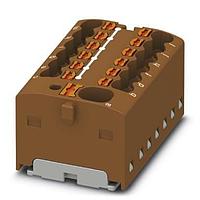 PHOENIX CONTACT 1046976 ບລັອກຕິມເນີລະບົບ DIN Rail PTFIX 4/12X1 5-G BN