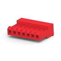 AMP Connectors - TE Connectivity 3-641150-7 ການປະກອບ Receptacle 07P MTA156 ASY 22AWG ແດງ LF