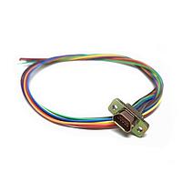 ITT Cannon MDM-9SH003B ຕົວເຊື່ອມ Micro-D D-Sub MICRO 9 F 18 RBW