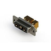 EDAC 630-3WK3240-7TA ຕູ້ຕິດຕໍ່ D-Sub ປະສົມມຸມຂວາ ຕູ້ຕິດຕໍ່ພະລັງງານ Combo D-Sub