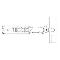 AMP Connectors - TE Connectivity 1564724-1 (Cut Strip) ຕິດຕໍ່ 1.5MM SFC ຕັດສະຕຣິບ 100 ຊິ້ນ