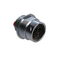 Amphenol SINE Systems AHDM04-18-06SN-C030 ຕົວເຊື່ອມຕໍ່ 2 ຕຳແໜ່ງ ປລັກ, ຂະໜາດ Soc 18, ການດັບກວ້າງ