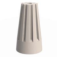 Essentra Components NM22SWC71 ຕົວເຊື່ອມສາຍສະບັບສອງ, ຍຶດດ້ວຍກະແຈ, #2-18 - #2-16 AWG