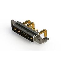 EDAC 629-13W3650-4N3 ຕູ້ຕິດຕໍ່ D-Sub ປະສົມມຸມຂວາ ຕູ້ຕິດຕໍ່ພະລັງງານ Combo D-Sub