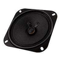 Same Sky (formerly CUI Devices) CSS-10237-54 ລະບົບລະດັບສຽງອິເລັກໂຕຣແມກເນຕິກ, 102 x 102mm ສີ່ແຫຼ່ງ, 37mm ລຶບລົງ, ກະເປົາ, Ferrite, 5W, 4?, 200Hz, solder eylets