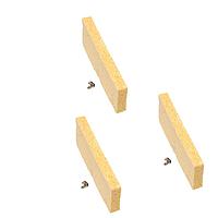 ELCOMETER 270 ຊຸດ sponge ຮາບພຽງ (150 x 60 x 25mm)