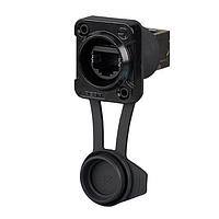 REAN RRE8F-Z-111S-0 ຕົວເຊື່ອມຕໍ່ການເຊື່ອມຕໍ່ດ່ວນ Ethernet chassis conn, 90 ອົງສາຂຶ້ນ, ປອດໄພອາກາດແລະ IP65.