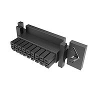 Amphenol FCI 10159684-18GLF ຮອດເດີ້ແລະກອງສາຍ MinitekPwr 3.0Dual Row RECP 18POSBlack