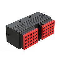 Amphenol SINE Systems ARC18-40SC-P013 ຫົວຂໍ້ 40 ຕຳແໜ່ງ, ປລັກ, ຕິດຕໍ່ປະຕູ, ຂະໜາດ 16, ນັ່ກສອດດ້ານໜ້າທີ່ຖືກຜູກຕໍ່, ກະແຈທີ່ມີການລະບົບກະທົບ, ກະແຈທີ່ມີການລະບົບກະທົບ C