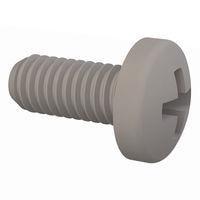 Essentra Components 50M035060P008 ກຸມສະກຣູຟພິລລິບສແບນພິລລິບ, M3.5 X .6 ການດັບເກັບ, 8mm ຍາວ