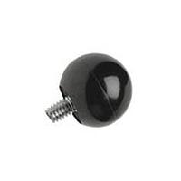 Davies Molding 4901-B ປຸ່ມຄວບຄຸມ & ປຸ່ມກົງວົງ Thermoset Ball Knobs
