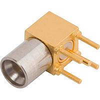 Amphenol SV Microwave SF1212-6001 ຕູ່ມືພິມ PCB Connectors SMP M PCB Thru-Hole Conn R/A LD