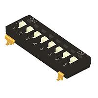 Diptronics TIMR-08-T-V-T/R ສະຫນັບ DIP ສະຫນັບ Dip switch Tri-state(ກວ້າງ 7.0mm)