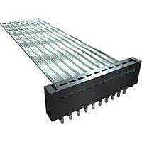 Samtec HCMS-04-S-30.00-01-R ອິດຊີ ອິດຊີ ຊໍເກດ ແລະ ການປະກອບສາຍສະເພາະ Terminal, 0.100" Pitch