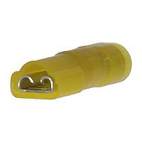 Molex 19600-1304 ການຕັດການຢ່າງລວດໄວ .187x.032" 16-22AWG ເຫຼືອງ