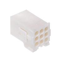 AMP Connectors - TE Connectivity 794195-1 ກອງປະກອບ Receptacle Housings CONN CAP 9 POS