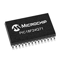 Microchip Technology PIC18F24Q71T-I/SO MCUs 16KB Flash, 1KB RAM, 2x OPA, 12-bit differential ADCC ມີ context, 8/10-bit DAC
