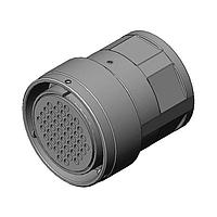 JAE Electronics JK06DM48SN2 ຕູ້ຕໍ່ສະຫນັບ Circular MIL Spec Connector 48 Position Panel Mount, Receptacle, Socket Contact, N