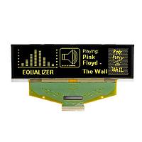 DISPLAY VISIONS EA W256064-XALG ຈໍ OLED 3.1 ນິ້ວ ສີເຫຼືອງ OLED 256 x 64 ຈຸດ