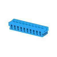 AMP Connectors - TE Connectivity 3-175778-0 ຮູງຮັບ Receptacle CT CRIMP REC HSG 10P ສີຟ້າ