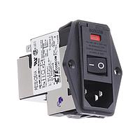 Corcom - TE Connectivity PE0SXDSXA ການເຂົ້າ 10A ຟິວສຄູ່ ຕິດຕັ້ງແບບຮອງແຖວ