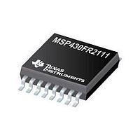 Texas Instruments MSP430FR2111IRLLT ເຄື່ອງຄວບຄຸມຈຸດຕໍ່ມິຄໂຣ 16-bit - MCU 16 MHz MCU ມີ 4KB FRAM 1KB SRAM comp A 595-430FR2111IRLLR