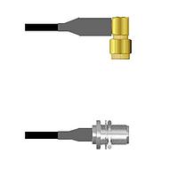 Amphenol Custom Cable Q-37023000D009i ສາຍສະບັບ RF SMA-RP/N-SJB LMR19 9I