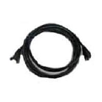 Amphenol CONEC 17-100654 ສາຍເຊື່ອມ Cat 5e ETHERNET PATCH CORD PLASTIC 2M BLK CBL