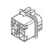 Aptiv 12065662 ຕູ້ຕໍ່ 5-Way 5P F BLK CONNECTOR MP 630 SERIES 46AMPS