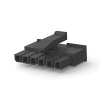 AMP Connectors - TE Connectivity 1445022-6 ກອງຮັບສະບັບ RECPT ແຖວເດັດ 6P