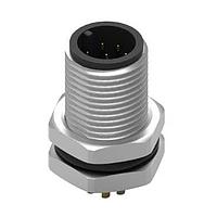 Wurth Elektronik 643150100308 ປລັກ WRCIRC M12 ກະທົບສະກຣູ ລະຫັດ A ຖົງບັກເຕີລະບົບກະທົບສະກຣູກັບກະທົບສະກຣູດ້ານໜ້າ M12 ຕົວເຊື່ອມຊາຍ, ຂະໜາດຂອງຂະໜາດ 8
