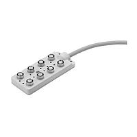 Omron Automation and Safety XW3D-P855-G11 ກ່ອງຕໍ່ສາຍຂໍ້ມູນ Connector Terminal Box