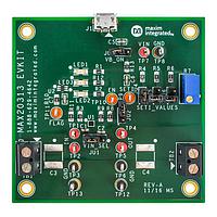 Analog Devices MAX20313EVKIT# ຊຸດພິເສດການຈັດການພະລັງງານ Evkit ສໍາລັບກະບວນການປັບປ່ຽນກຳລັງກະທົບ 500mA ຫາ 6A