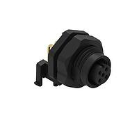 Wurth Elektronik 643240100405 ຮອບຮອງ WRCIRC M12 ການສະຫຼຸບດ້ວຍການສະຫຼຸບ Coding A ແຜ່ນ PCB ພລາສຕິກມຸມຂວາກັບກະແຜ່ນກະດູກ M16 ຕົວເຊື່ອມຕໍ່ຍິງ, polarity 5