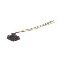 Kycon KMDPLX-6S-100 ຕົວເຊື່ອມ 6P SNAP AND LOCK SKT PNL MNT 100 WIRE