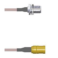Amphenol Custom Cable Q-1Z0600001060i ສາຍສັນຍານ RF N-SJB/SMB-SP G178 60I