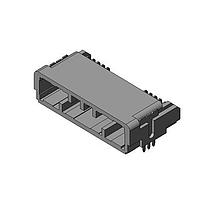 JAE Electronics MX77A024HF1 ຮອດເດີສ ຄອມແພກ, ພິນຮອດເດີ 24 ຕຳແໜ່ງ RA, SMT