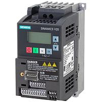 SIEMENS 6SL32105BB175BV1 ມອເຕອ ໄດຣັບ SINAMICS V20. 1AC230V 0.75KW ກອງກັນກະປົກ C1