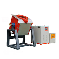Wondery WDL-WDL-15KW ເຕົາແກະສະຫລັກ Induction Melting Furnace Heater ປະເພດຄວາມຖີ່ຂະຫນາດກາງ (15 kW; 3 kg)