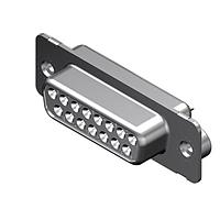 Molex / FCT 173109-0108 ຕໍ່ຕໍ່ D-Sub - ຄວາມໜາ້ຫນາຍມາດຕະຖານ FCT DSUB SDR RCPT 50 PN ມີ CLINCH