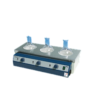 DaiHan DH.WHM12391 ອະລູມິນຽມ-case ອະລູມິນຽມ Multi Heating Mantle (3 places; 500ml; 230V)