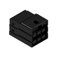 Molex 206996-2606 ຮູງຮັບ Receptacle CP-4.5 RECP 4.5mm DR 6CKT POLZ POSLCK BLK