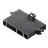 Molex 213814-1107 ກອງປະກອບປະຕູ MEGA-FIT SR PANEL MNT PLUG HSG 1X7CKT