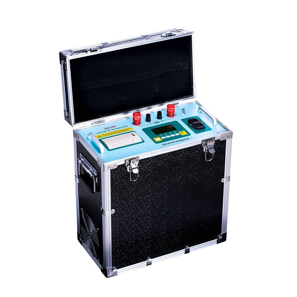 DC winding resistance tester for power equipment testing