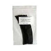 Qualtek Electronics Q2-Z-RK2-1-01-6IN-8 ທ້ອງຫຼຸດຄວາມຮ້ອນແລະປຸ່ມຫຼຸດຄວາມຮ້ອນ ຕື່ມໃຫ້ 1"X6" ສີດຳ 8 ຊິ້ນ